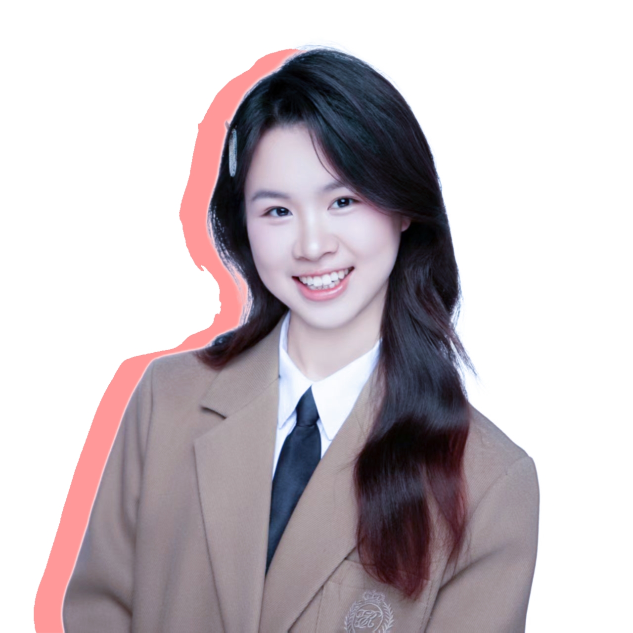 Yueyang in a blazer