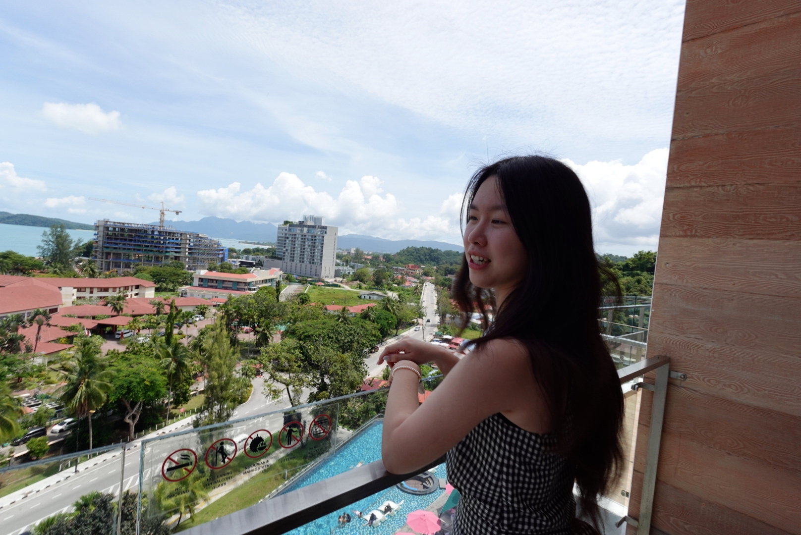 Yueyang overlooking the coast in Malaysia